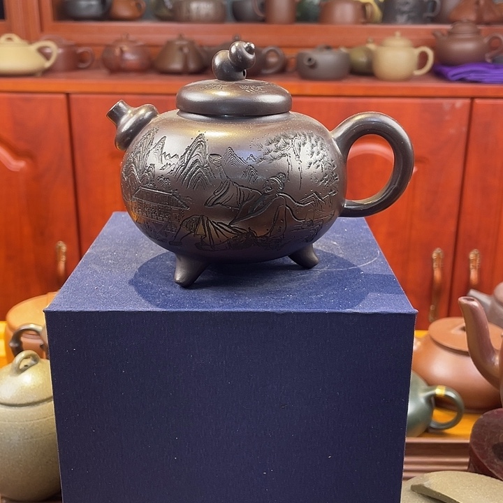 茶壶紫砂正品一把