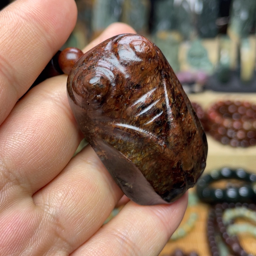 岫岩河磨玉（透闪石质玉）未镶嵌颈饰