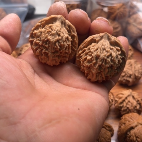 文玩核桃把件皇冠