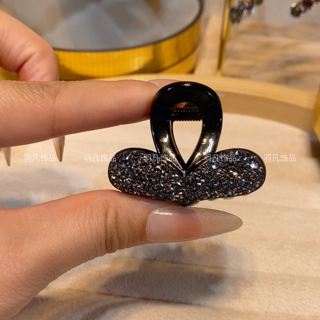 羽凡原创2677时尚少女风女法式发卡网红日韩发夹小抓夹瑞丽风抓夹