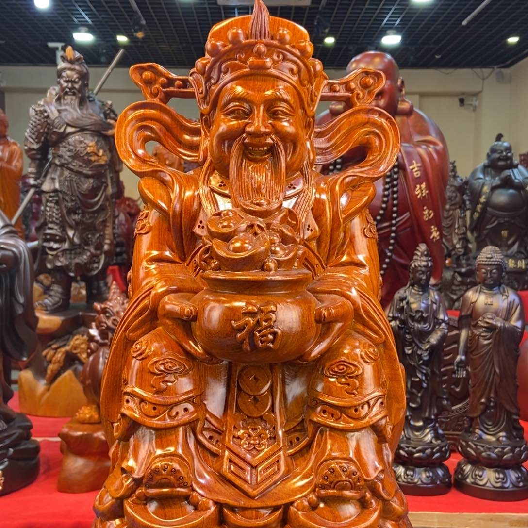 花梨木类M**e财神爷花梨