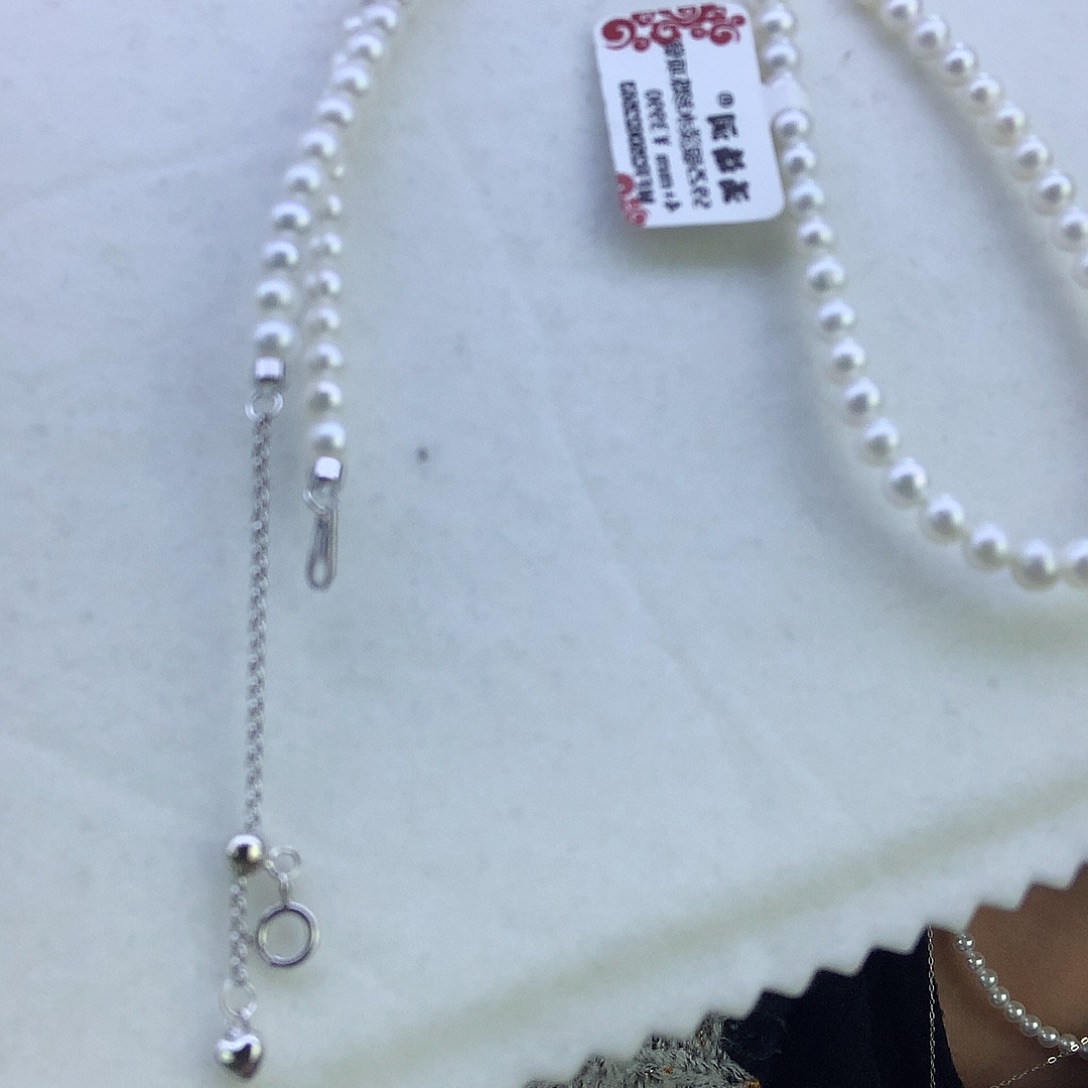 °***°颈饰未镶嵌淡水珍珠4+
