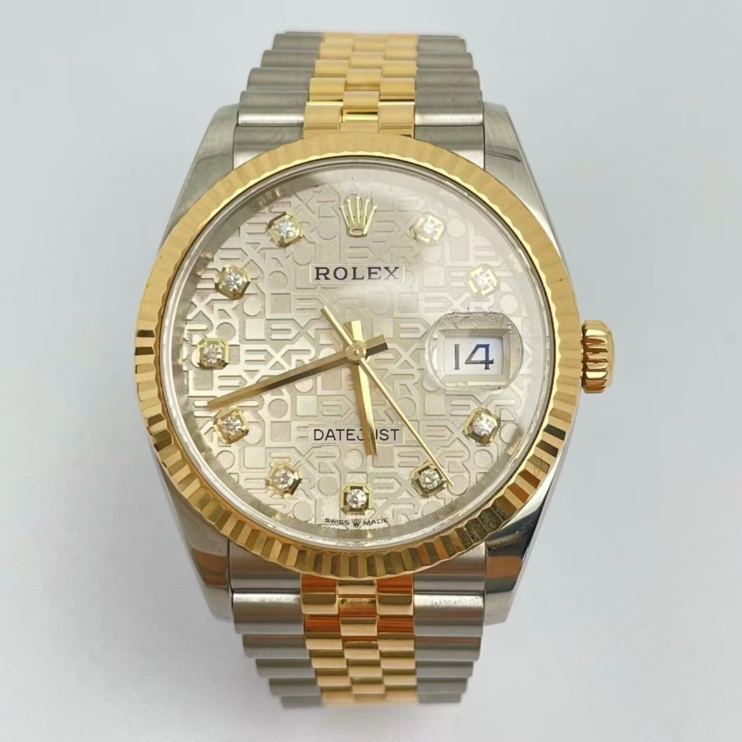 95新 Rolex/劳力士 日志型系列/m126233-0027/36表径/18K金/全套