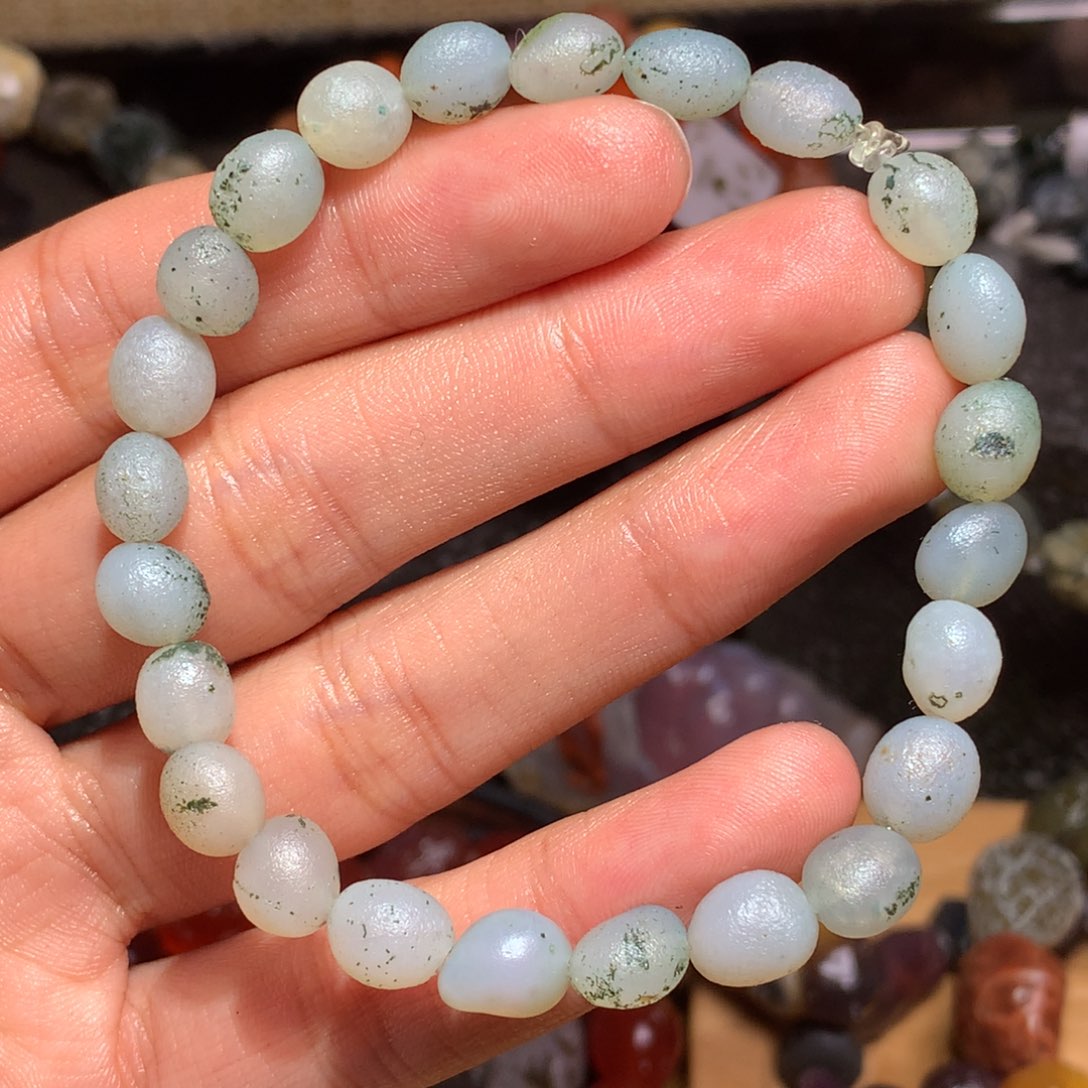 未镶嵌玛瑙/玉髓珠宝半成品