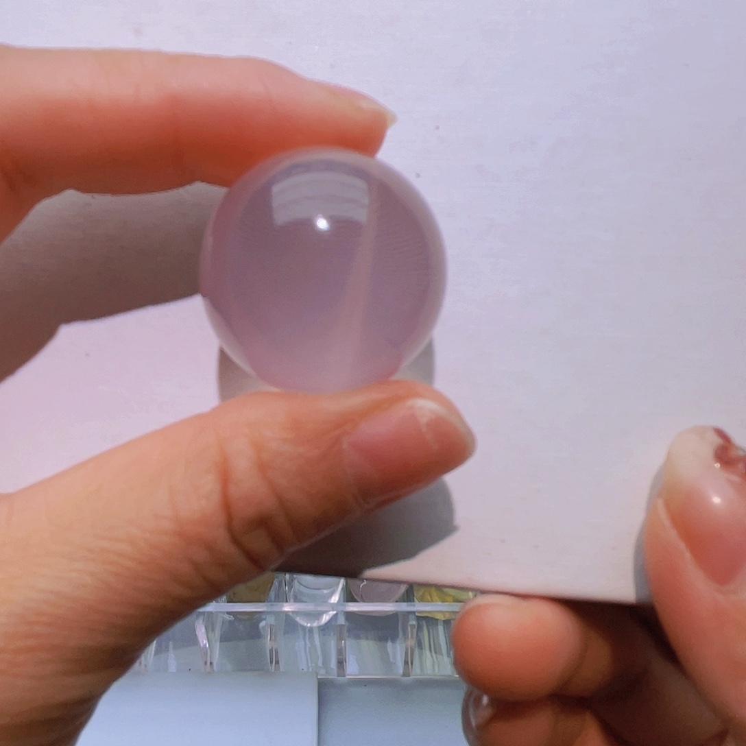 水晶颈饰未镶嵌天然马粉水晶单珠