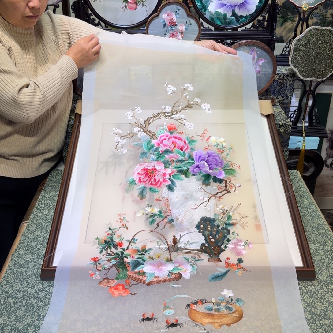 刺绣手工苏绣工艺