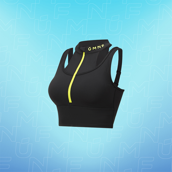 UMNF明霓菲 | HE36马拉松路跑背心女神盾Cross双肩带运动bra