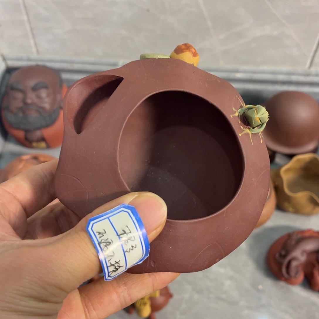 紫砂茶杯瑕疵不退不换介意勿拍