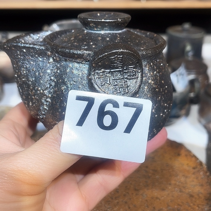 壶高温柴烧陶泥宝瓶