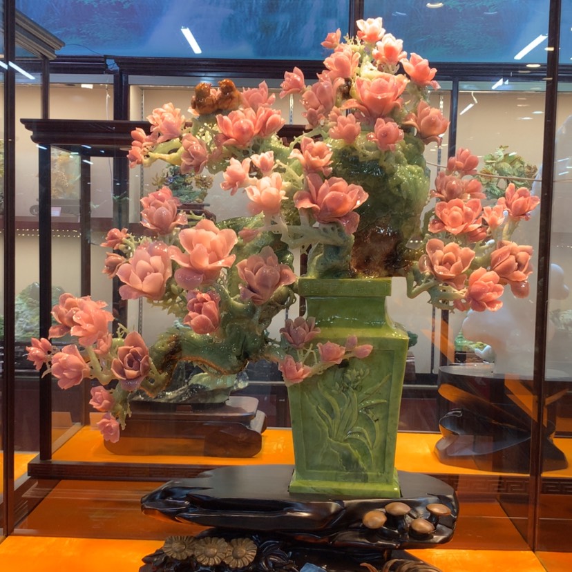 【闪购商品】未镶嵌蛇纹石玉摆件覆膜