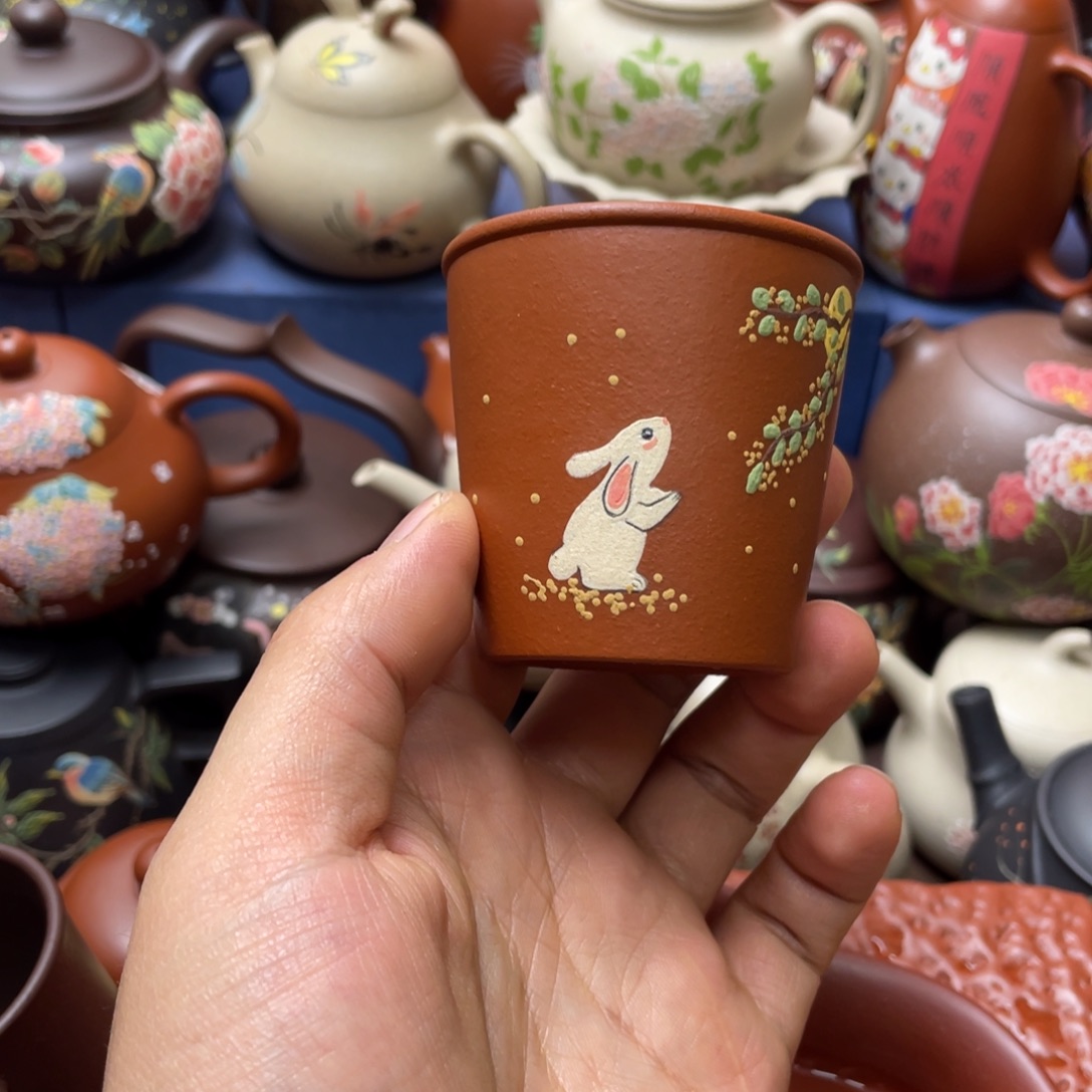 茶杯紫砂紫砂主人杯80cc