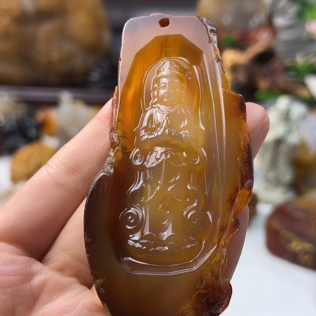 未镶嵌颈饰玛瑙/玉髓