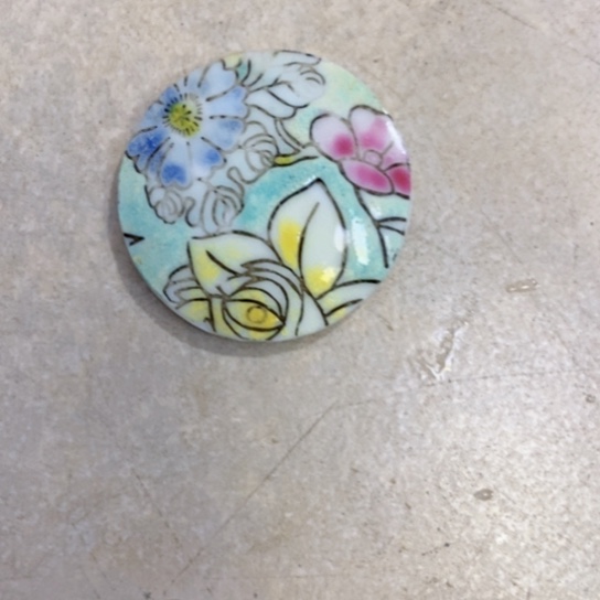 郭***弟瓷片现代瓷器青花瓷片