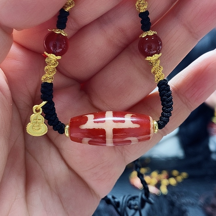 玛瑙/玉髓颈饰合金