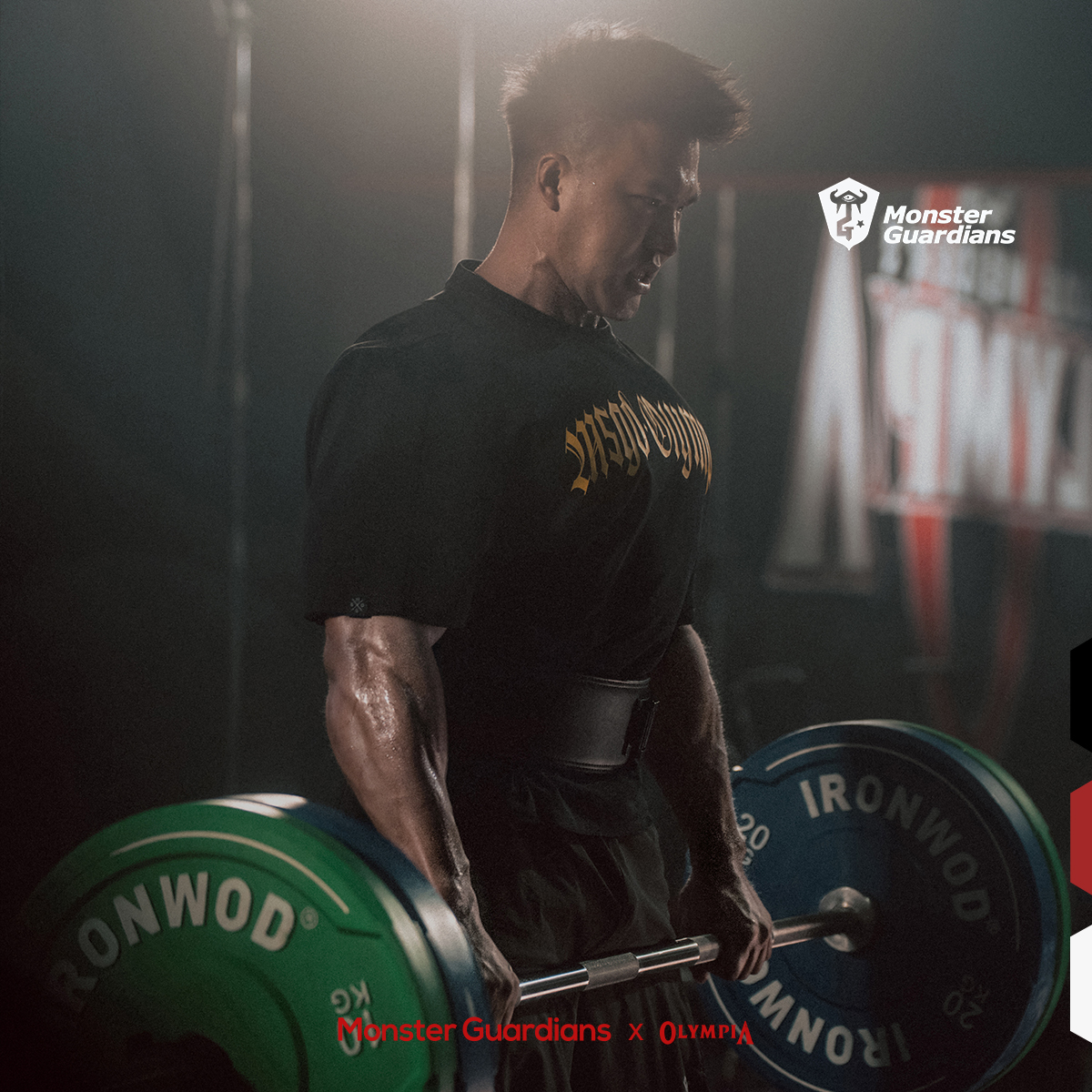 MonsterGuardians× OLYMPIA 2025【何局同款】大版短袖T恤