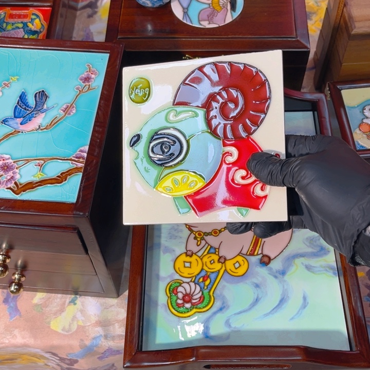 陶瓷瓷板画艺术作品