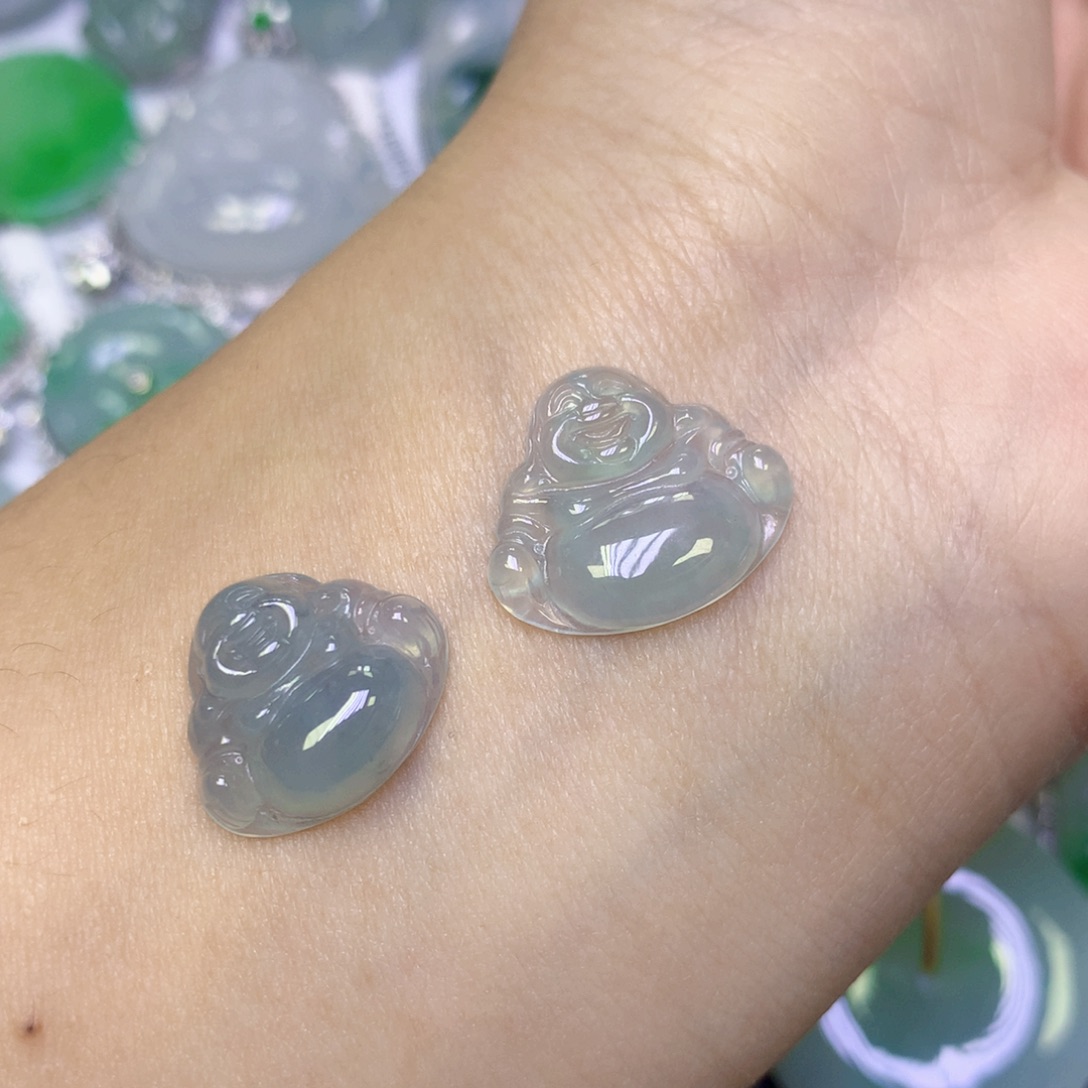 翡翠未镶嵌颈饰天然缅甸翡翠a货百元以上9元证书费自理