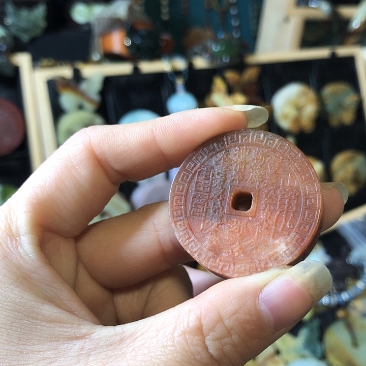 岫玉未镶嵌岫玉挂件