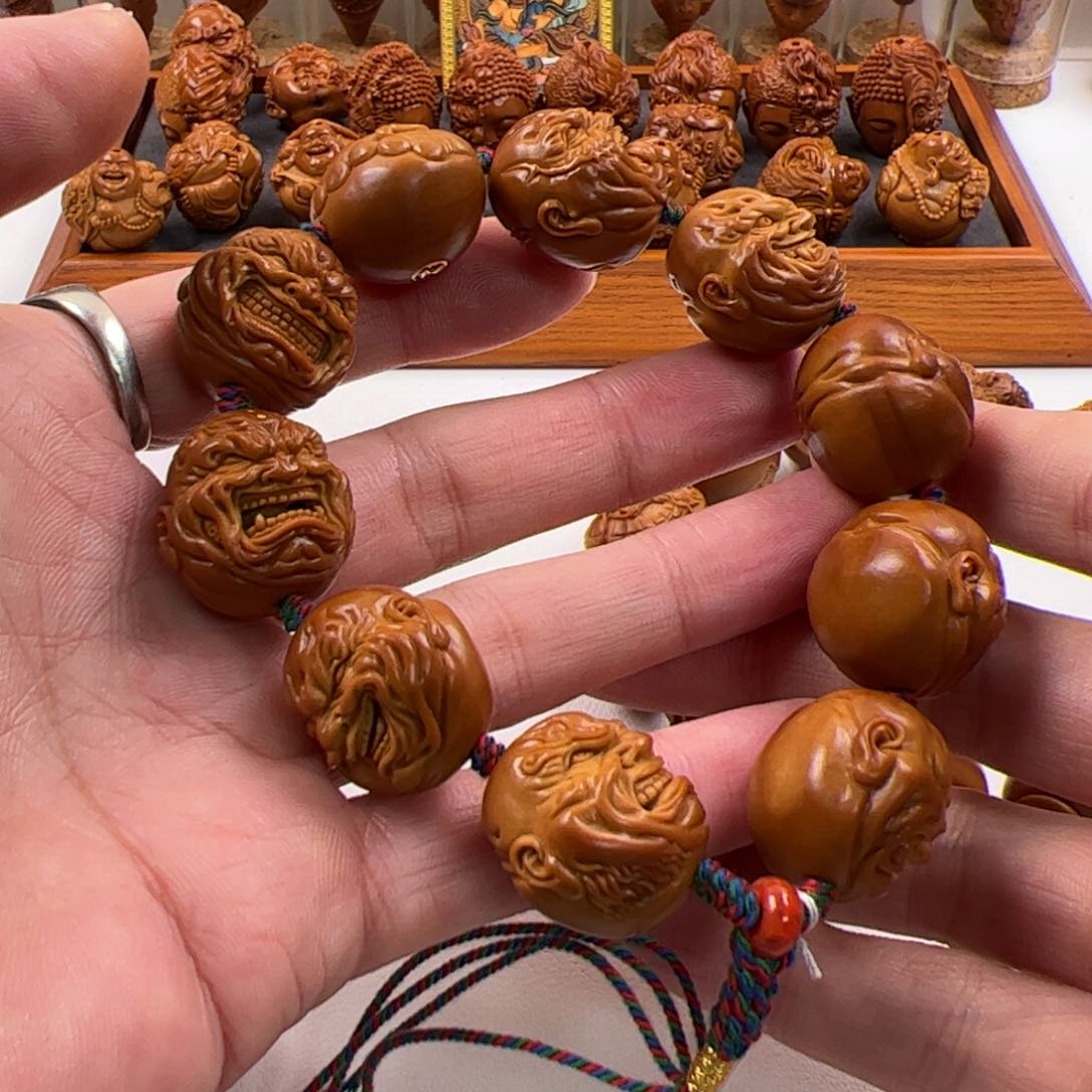 橄榄核手串/手链，精工经典恶僧，粉丝团能优惠