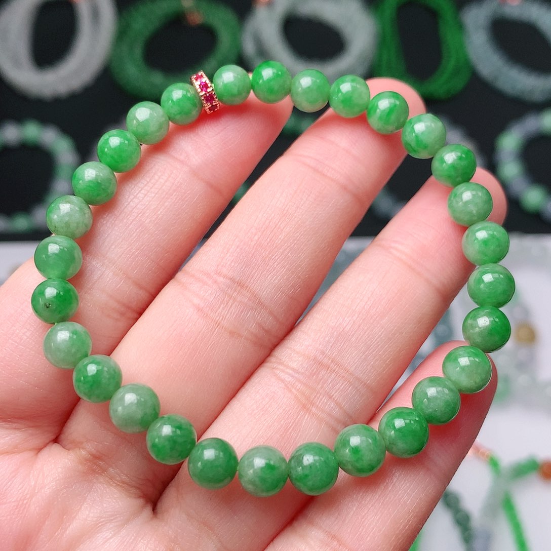 未镶嵌翡翠手链翡翠