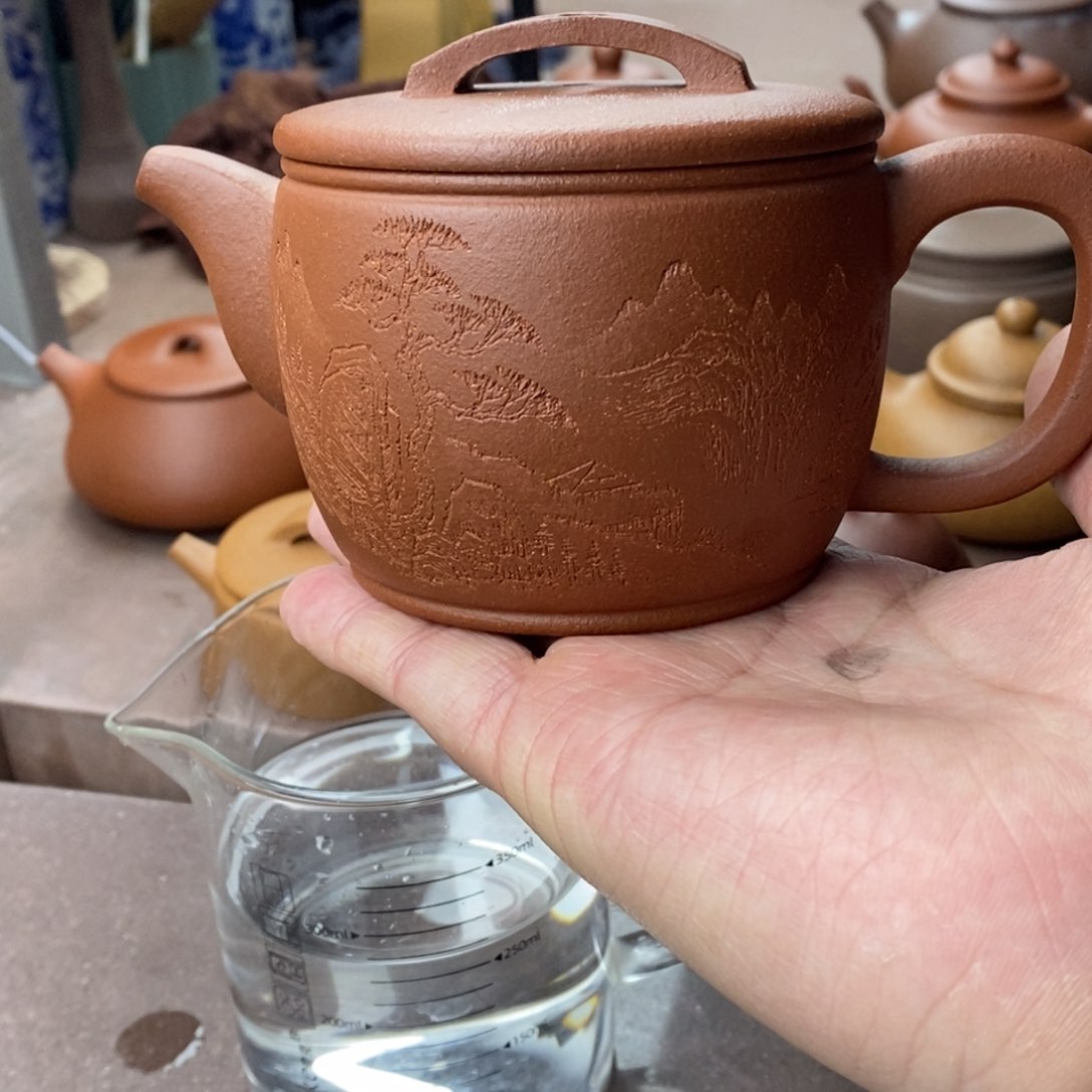 紫砂茶壶紫砂壶汉瓦微瑕