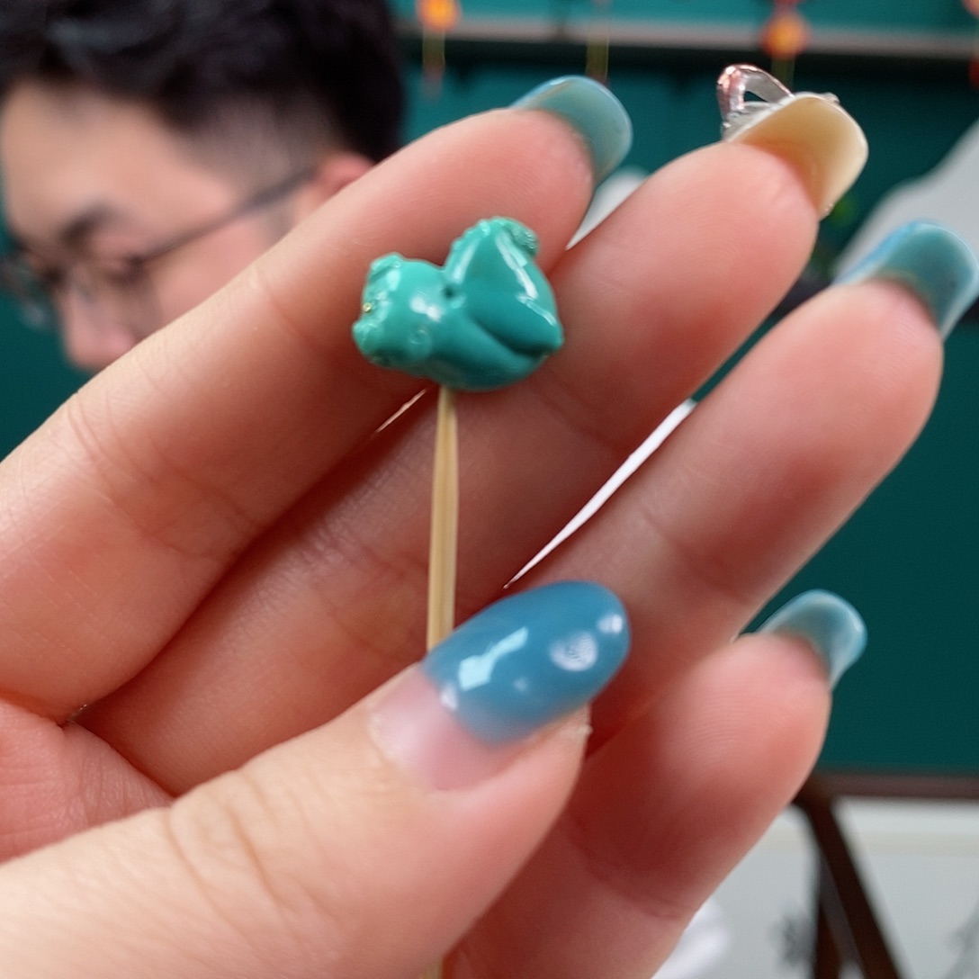 绿松石珠宝奇石未镶嵌