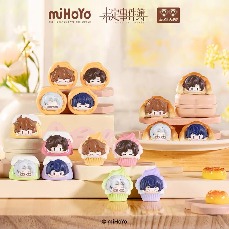 【代拆】未定事件薄 惬意时光Q版叠叠乐/烘焙试炼系列糖果粒盲盒