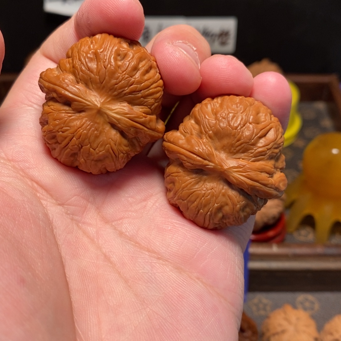 吊坠文玩核桃元宝40尺14