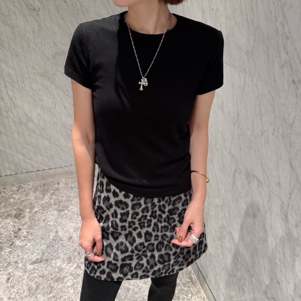 【大運姐】“松弛纽约”2025秋冬新款极简风澳棉短袖T恤