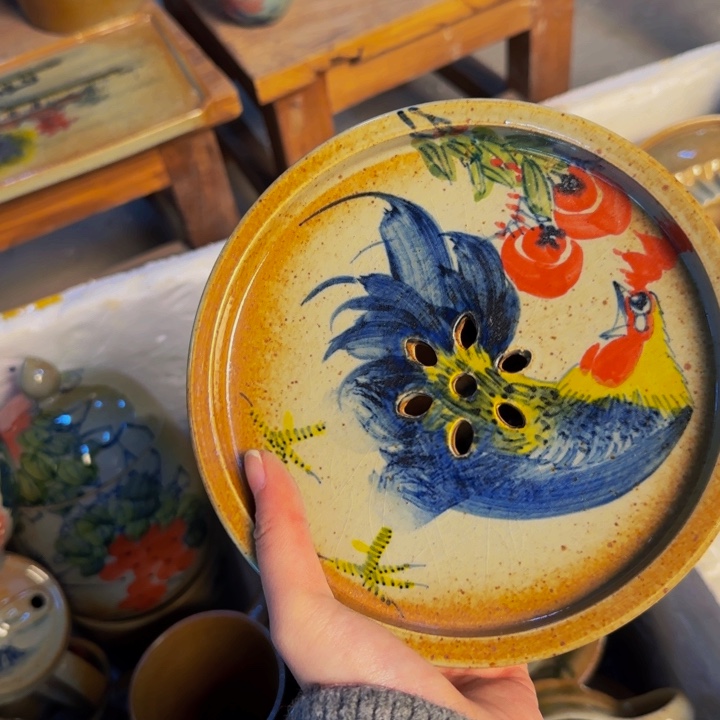 瓷片景德镇陶瓷手工手绘