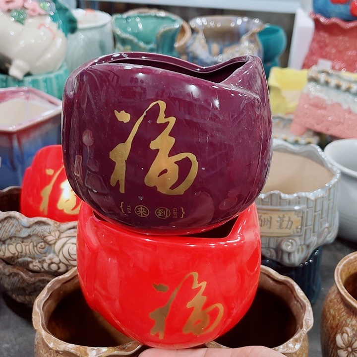 多肉花盆满10元包邮