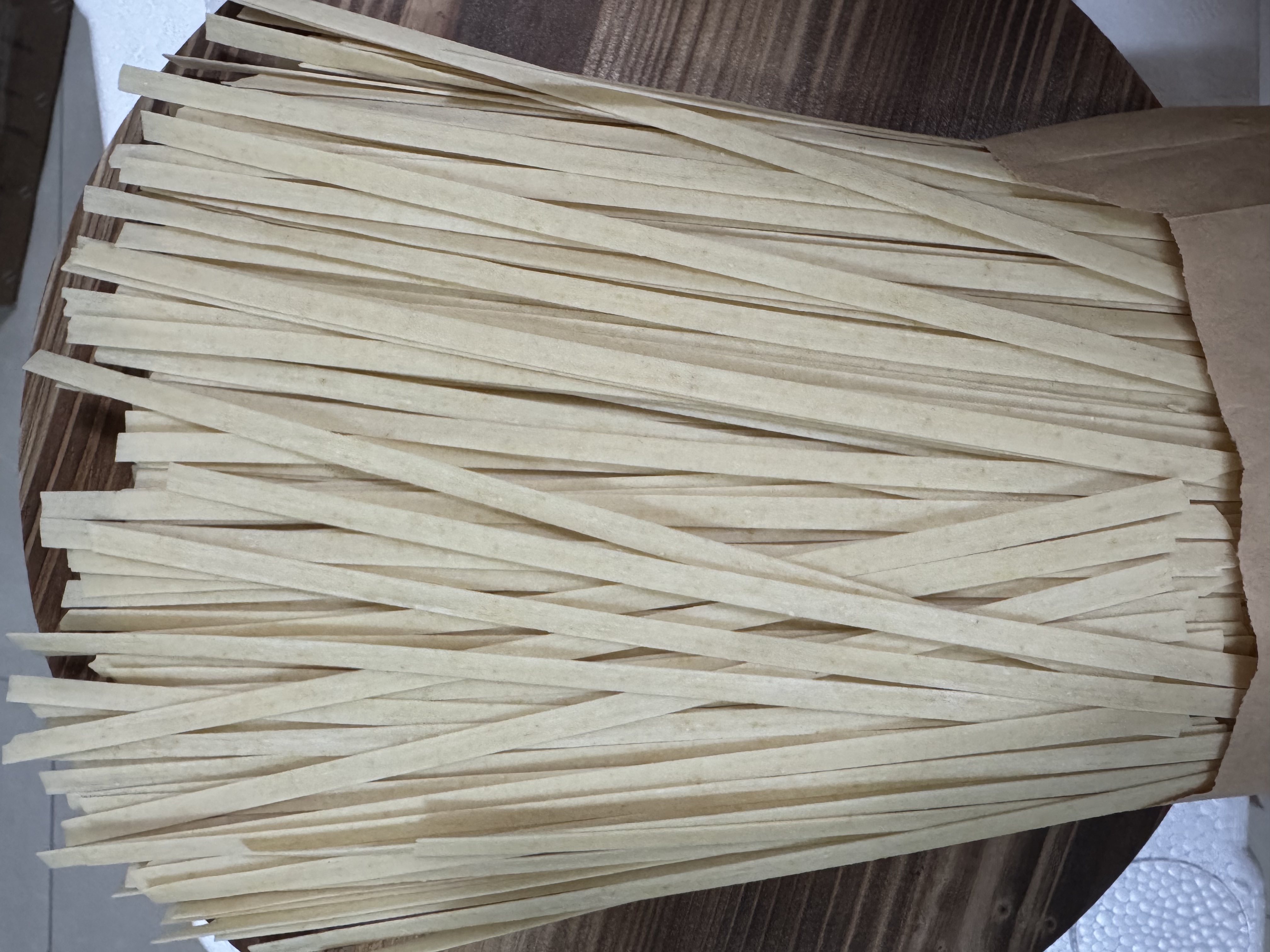 现做山东威海豆面条黄豆面条 杂面条