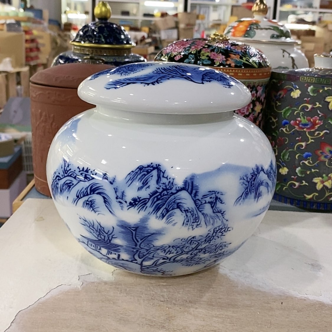 【闪购商品】罐茶叶罐陶瓷茶叶罐