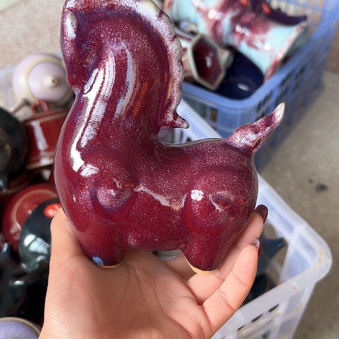 摆件郑家钧窑摆件