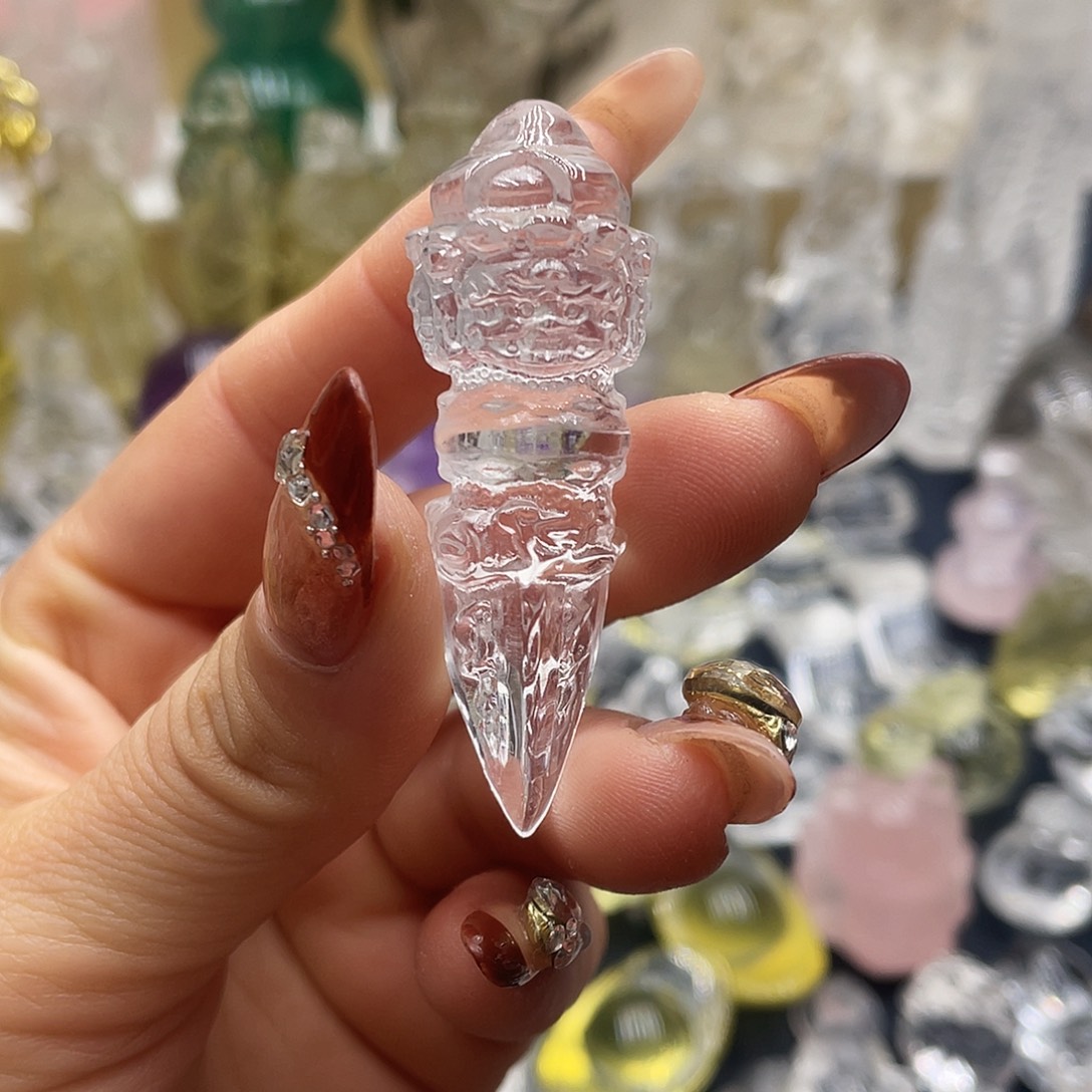 水晶珠宝半成品未镶嵌