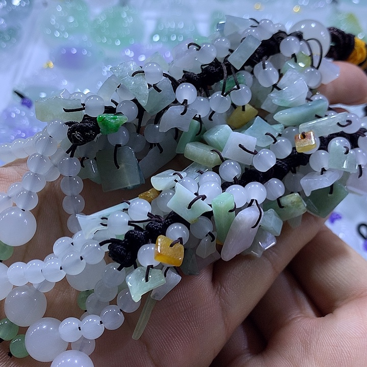 翡翠未镶嵌颈饰天然翡翠A货车挂多样性发货发其一