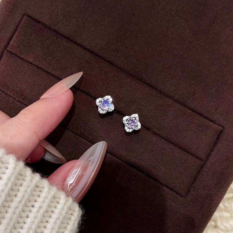 合金耳饰 15号S115 时尚高级感耳饰花朵耳环