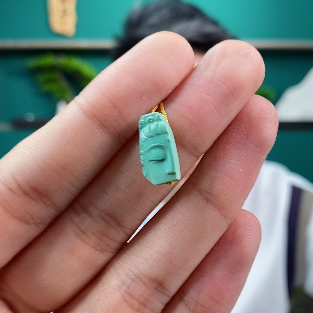 绿松石珠宝奇石未镶嵌