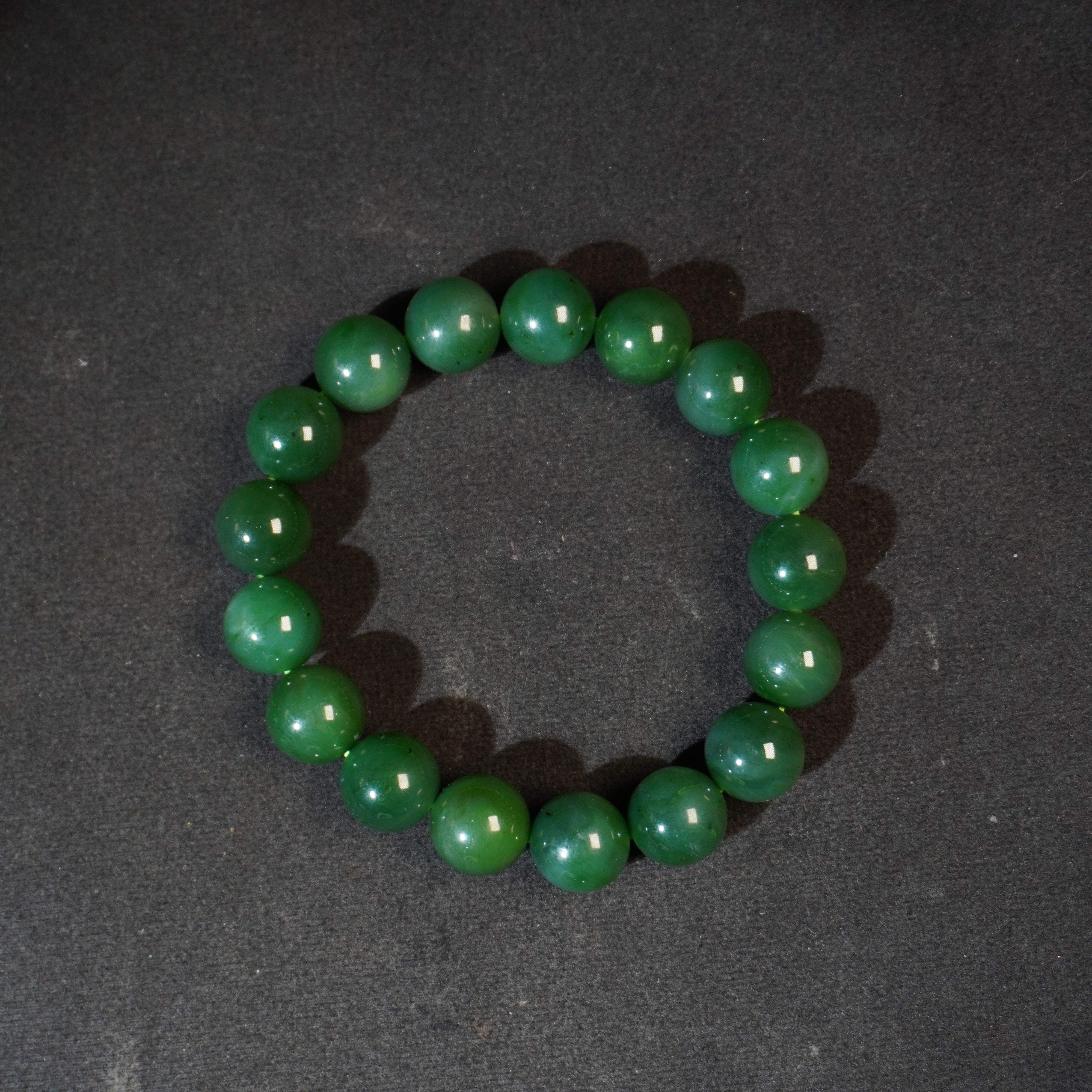 11SH24  清  和田玉手串