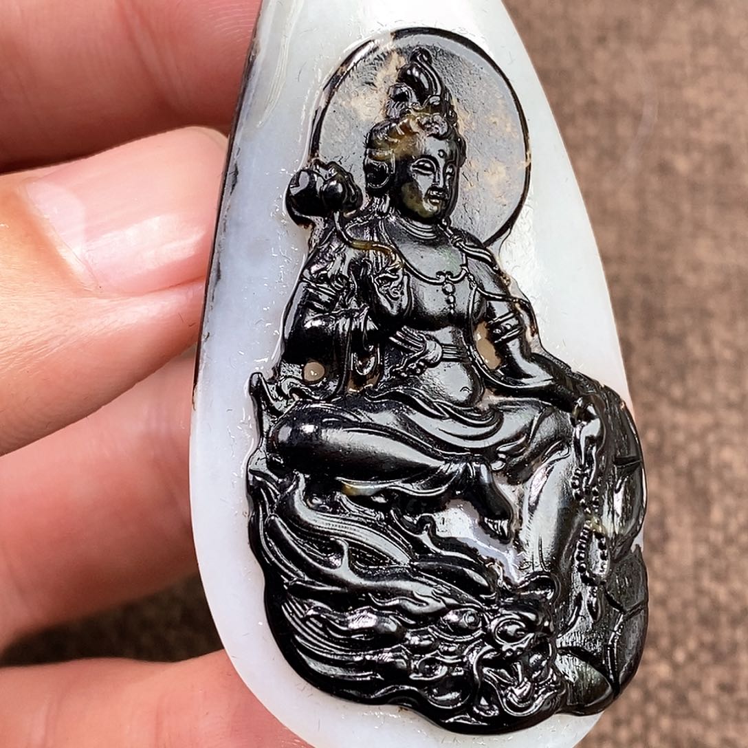 和田玉挂件未镶嵌