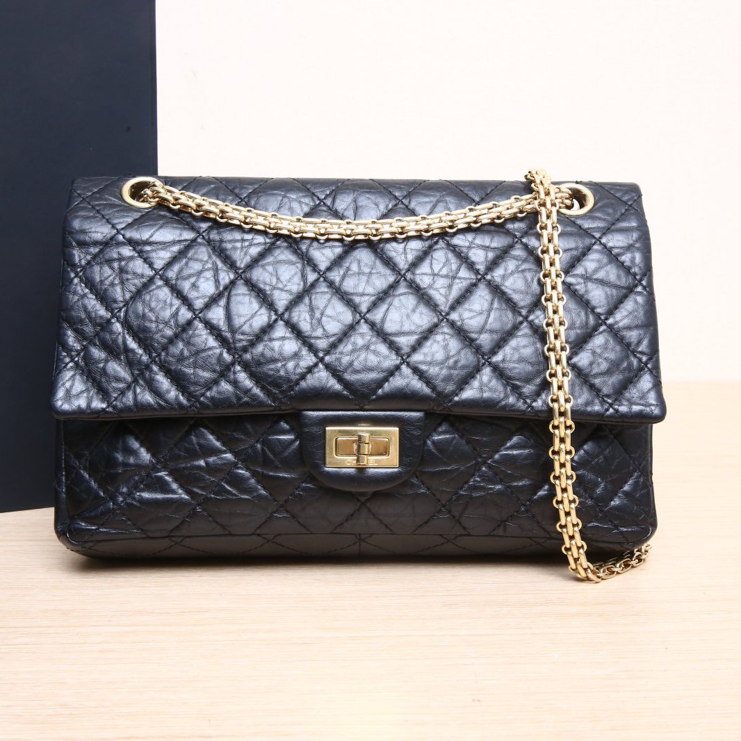 95新 Chanel/香奈儿 活动 2.55 口盖包 大号 14开P213647732