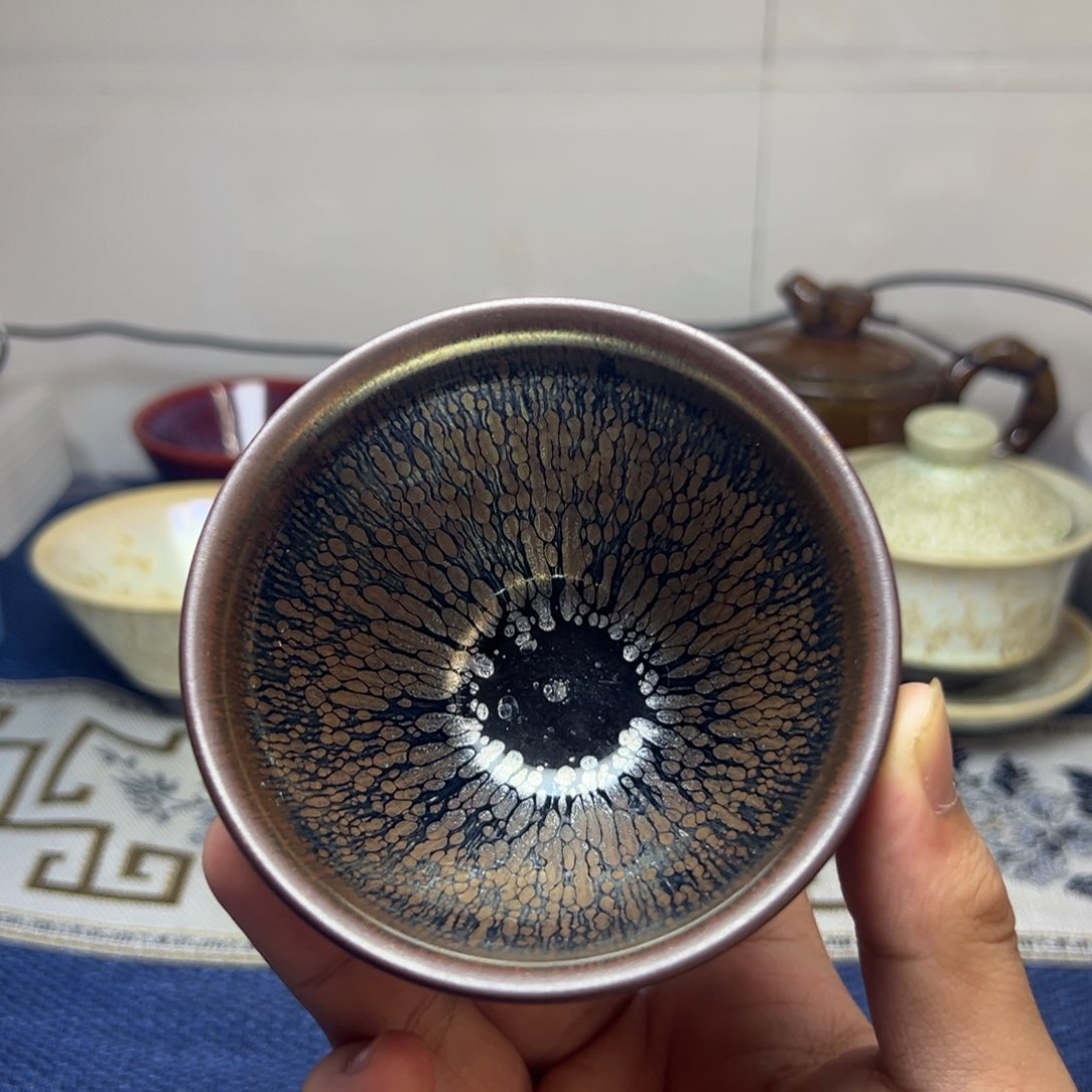 建阳建盏喝茶主人杯