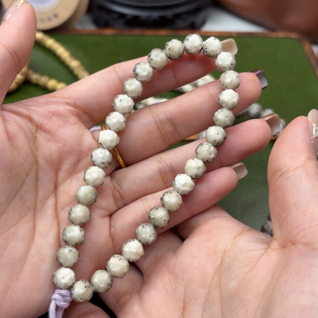 星月菩提手串8改二次圆❗️无相手持❗️大留白❗️
