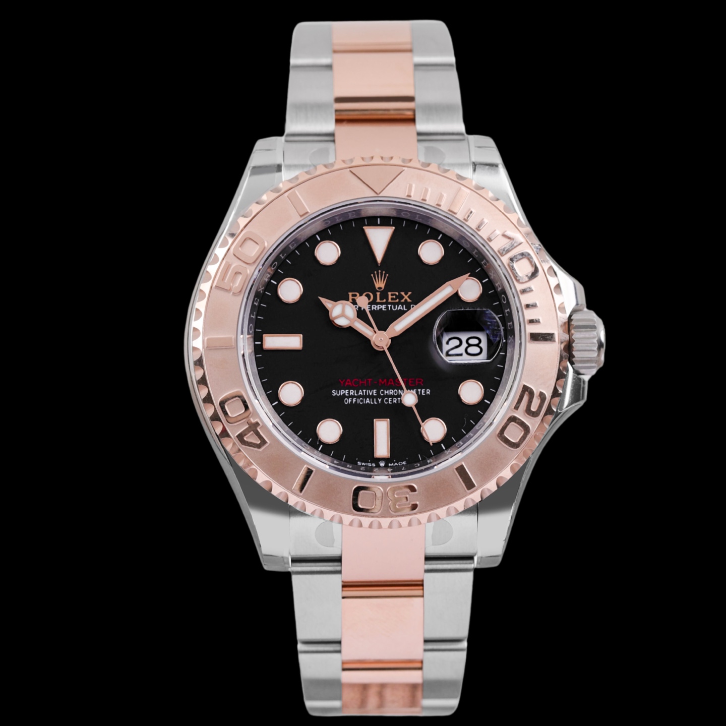 99新 Rolex/劳力士 S/间玫瑰金游艇126621/25年未使用全套/40mm
