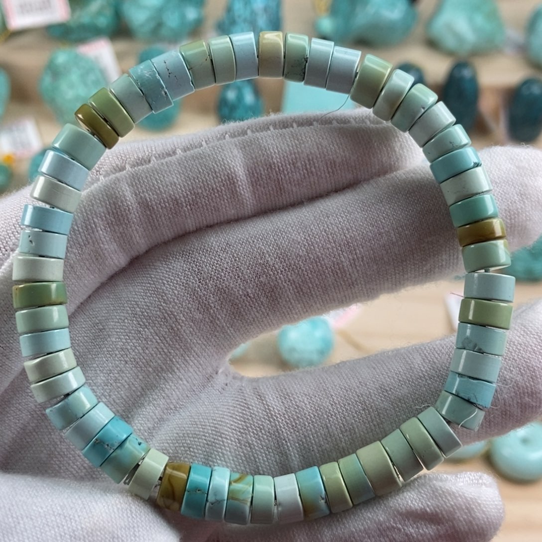 绿松石珠宝奇石未镶嵌