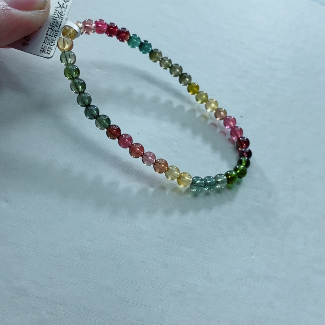 碧玺手链未镶嵌碧玺