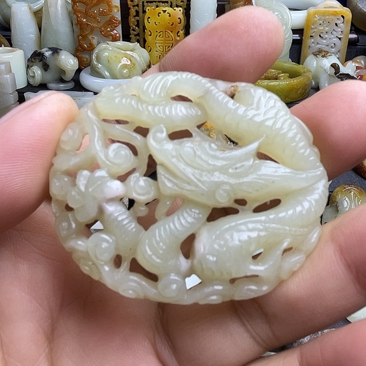 颈饰未镶嵌和田玉
