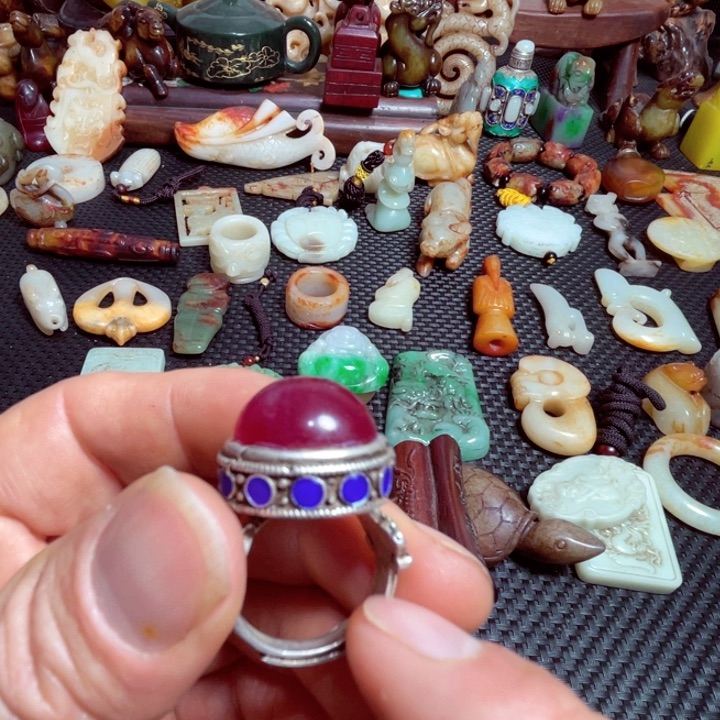 滴血莲花菩提把件