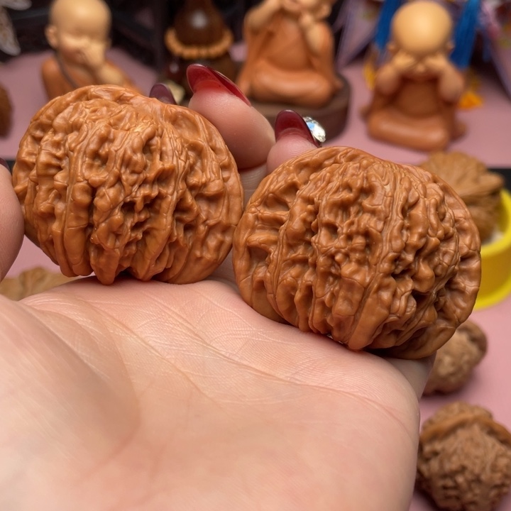 文玩核桃吊坠015四座楼50尺有修