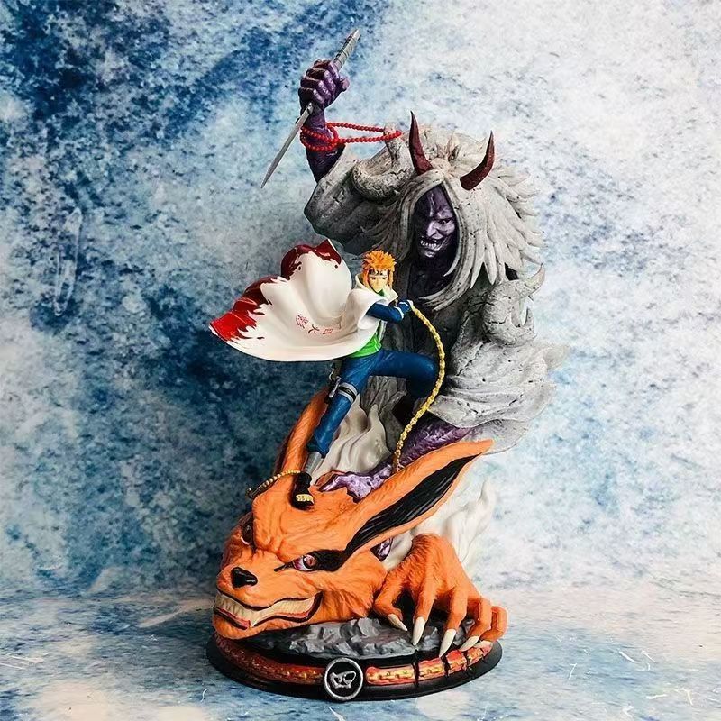 波风水门尸鬼封尽模型四代雕像手办摆件